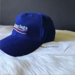 Balenciaga Campaign Hat Bleu Pacifique Balenciaga Campaign Hat Bleu Pacifique OS Large | eBay main image 4